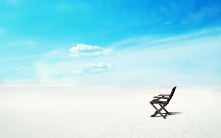 beach chair photography holiday HD Desktop Wallpaper | Background Image