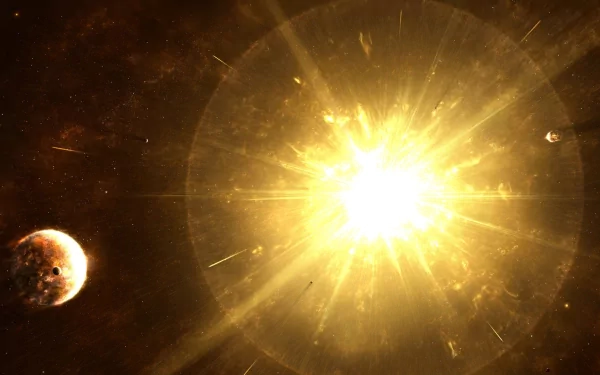 Sci Fi explosion HD Desktop Wallpaper | Background Image