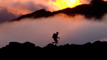 hiking Sports HD Desktop Wallpaper | Background Image