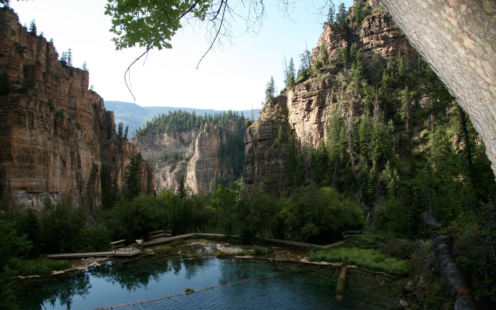 Download Colorado Nature Hanging Lake HD Wallpaper   Thumb 1920 346696 