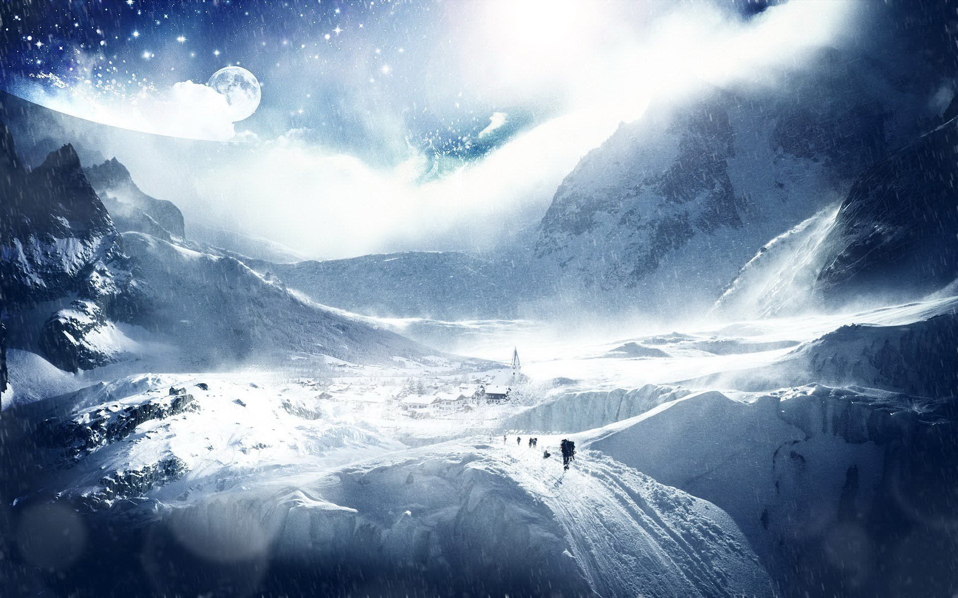 Download Sci Fi Landscape HD Wallpaper | 1920x1200 | Wallpaper Abyss