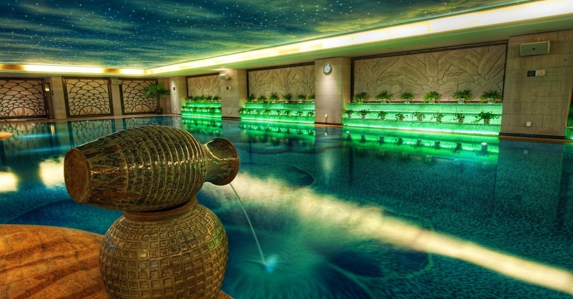 Download Man Made Pool Wallpaper | 1920x1002 | Wallpaper Abyss