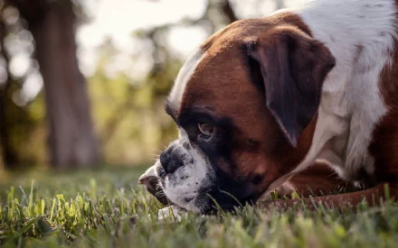 Animal boxer (dog) HD Desktop Wallpaper | Background Image