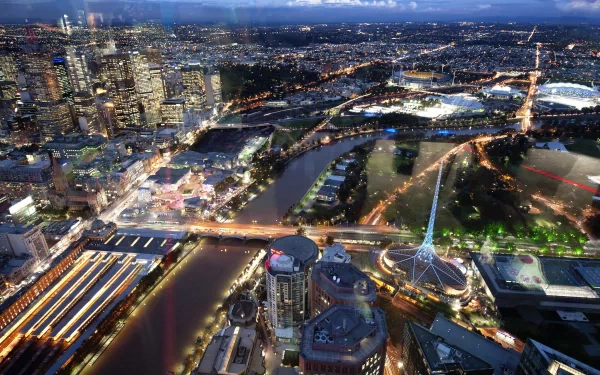 Australia man made Melbourne HD Desktop Wallpaper | Background Image