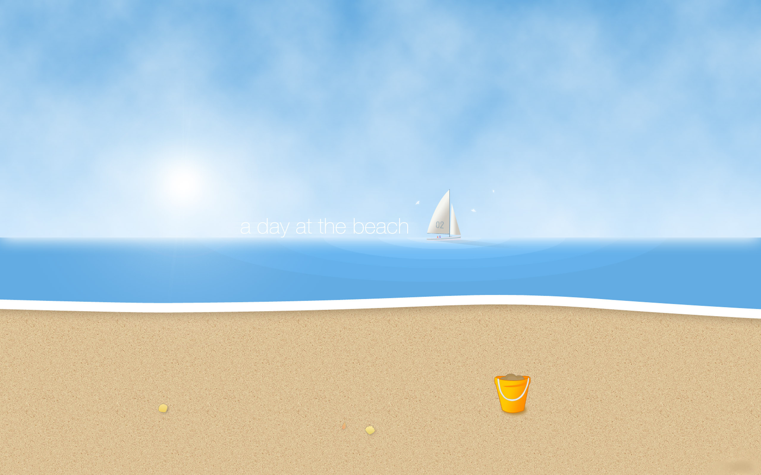 Artistic Beach HD Wallpaper | Background Image