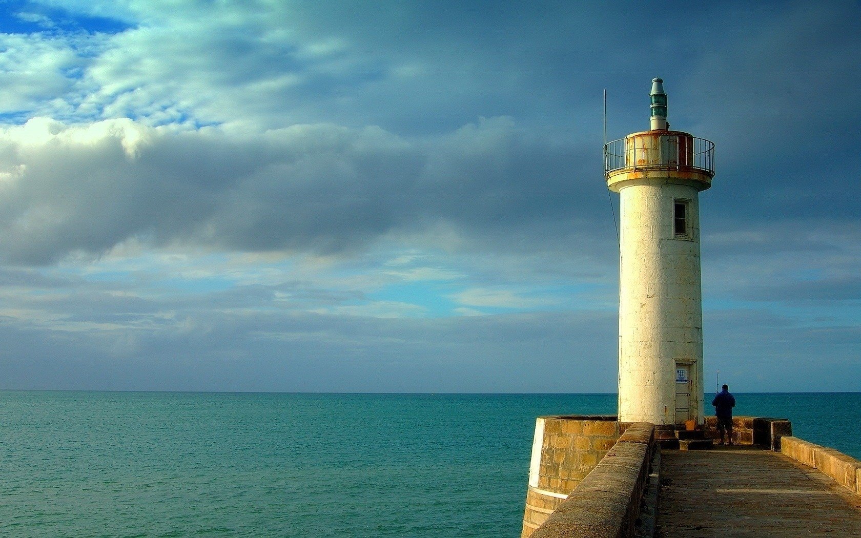Download Man Made Lighthouse Wallpaper | 1680x1050 | Wallpaper Abyss