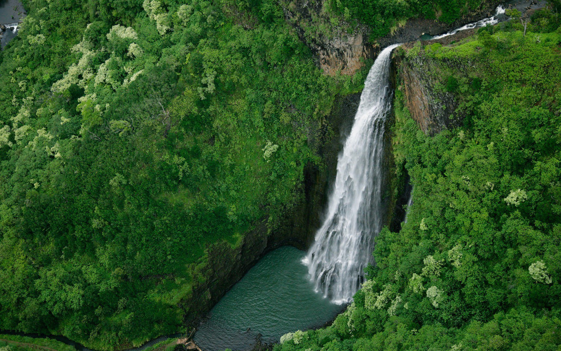Download Nature Waterfall HD Wallpaper | 1920x1200 | Wallpaper Abyss