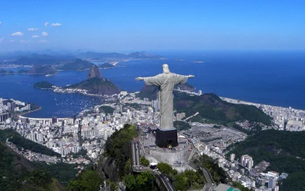 Christ the Redeemer corcovado Brazil rio janeiro man made Rio de Janeiro HD Desktop Wallpaper | Background Image
