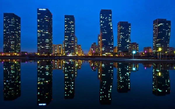 man made skyscraper HD Desktop Wallpaper | Background Image