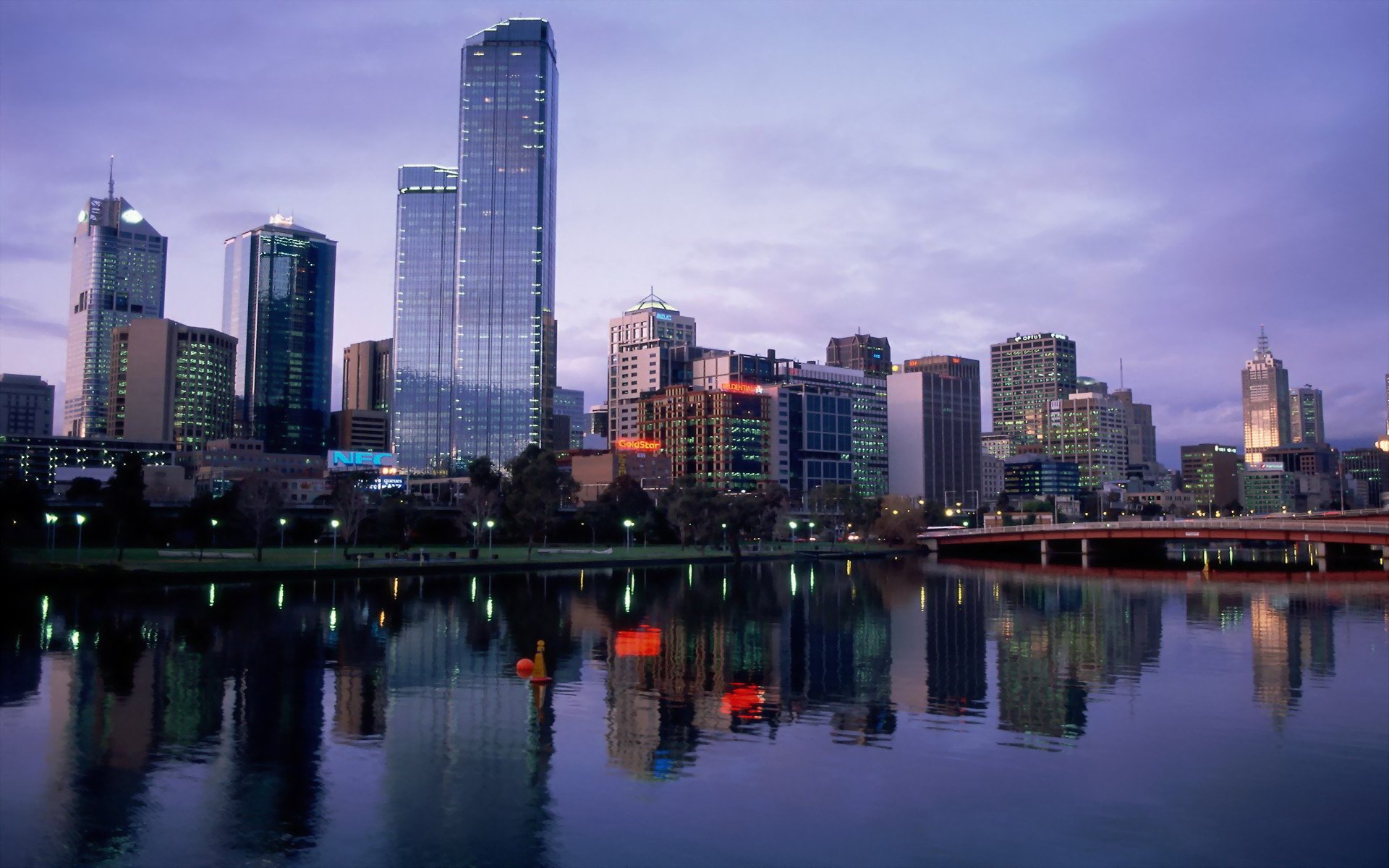 Download Australia Man Made Melbourne HD Wallpaper