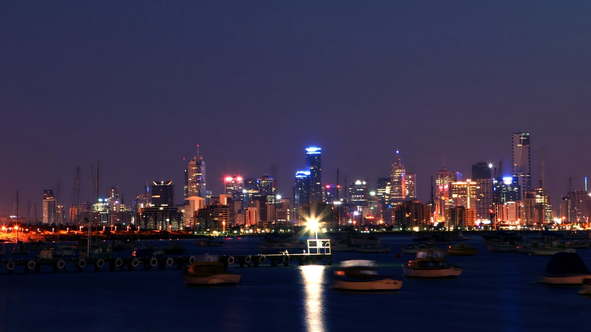 Download Australia Man Made Melbourne HD Wallpaper