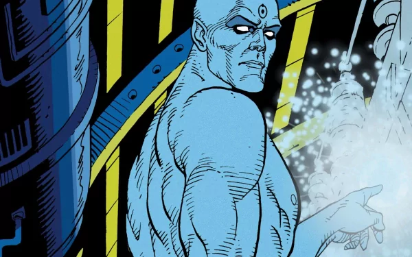 Doctor Manhattan Comic Watchmen HD Desktop Wallpaper | Background Image