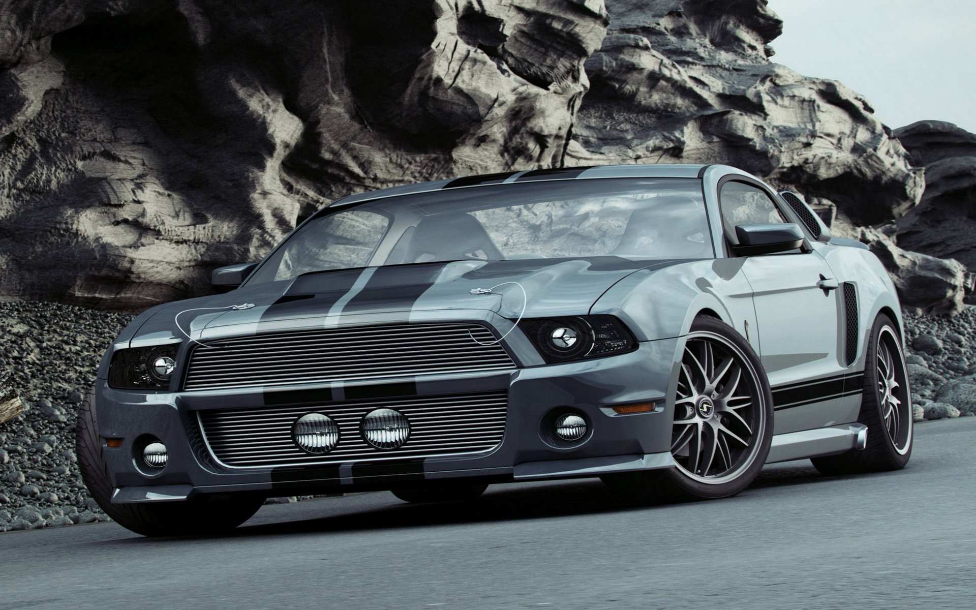 Download Vehicle Ford Mustang Konquistador HD Wallpaper