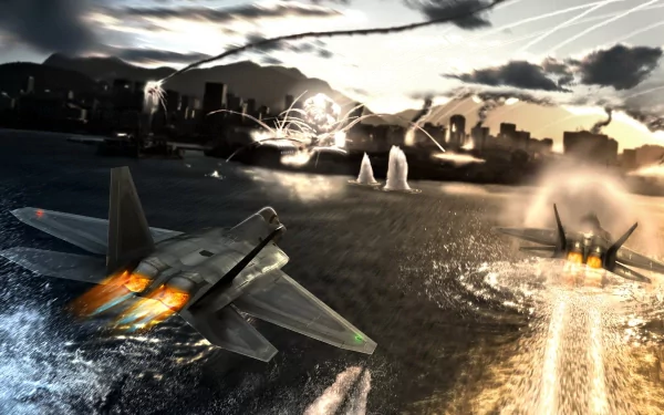 video game Tom Clancy's H.A.W.X HD Desktop Wallpaper | Background Image