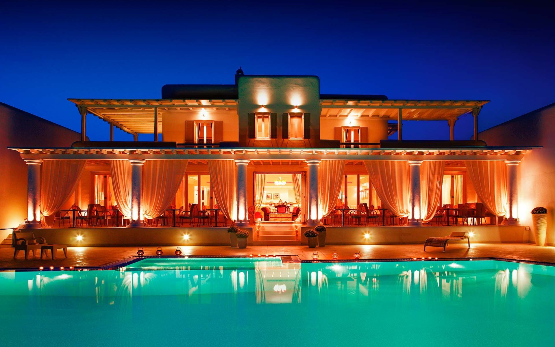 Download Man Made Pool HD Wallpaper
