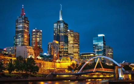 Australia man made Melbourne HD Desktop Wallpaper | Background Image