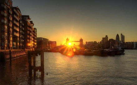 man made Tower Bridge HD Desktop Wallpaper | Background Image