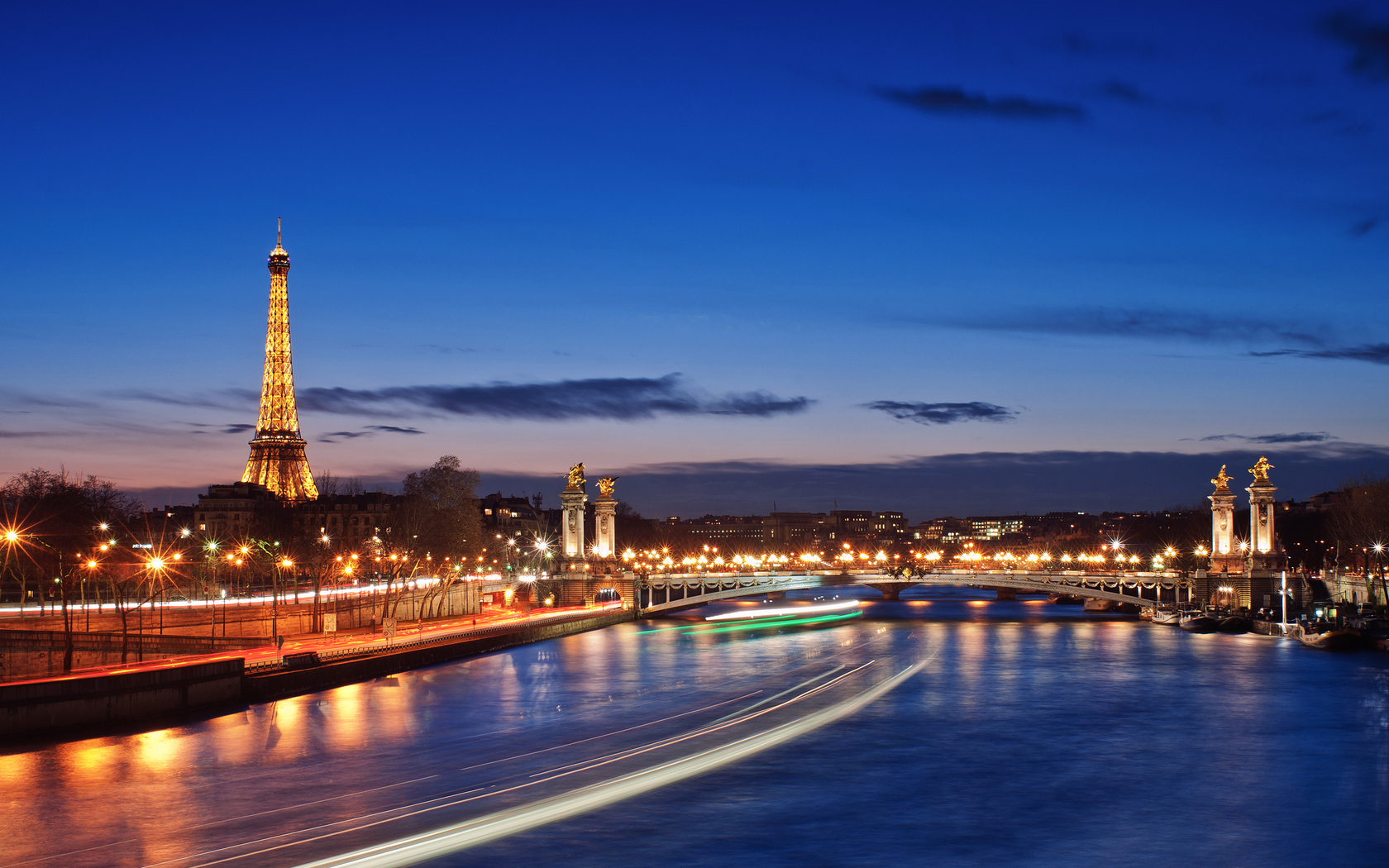 Download France Paris Man Made Bridge Wallpaper