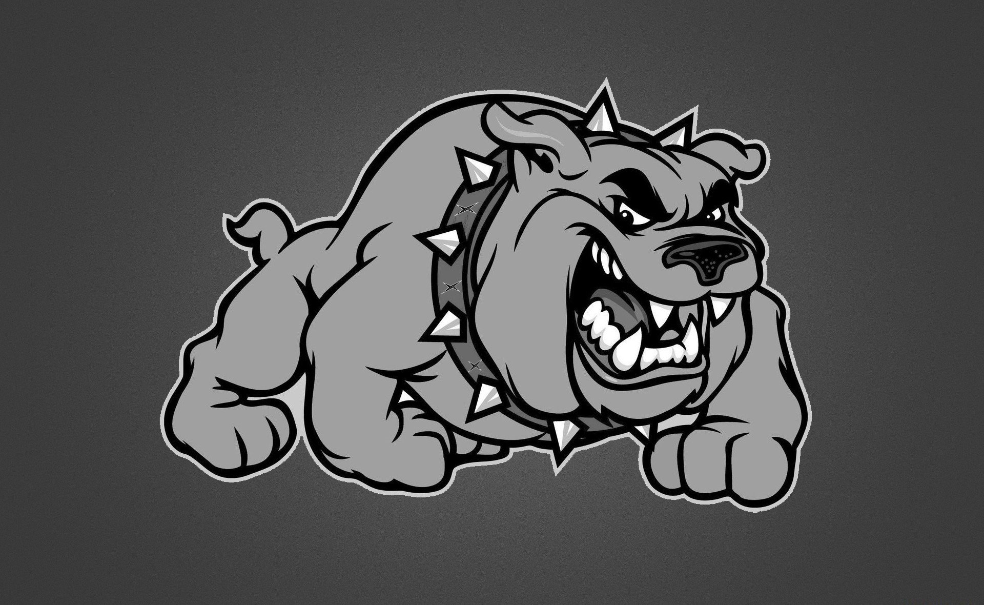 Artistic Bulldog HD Wallpaper