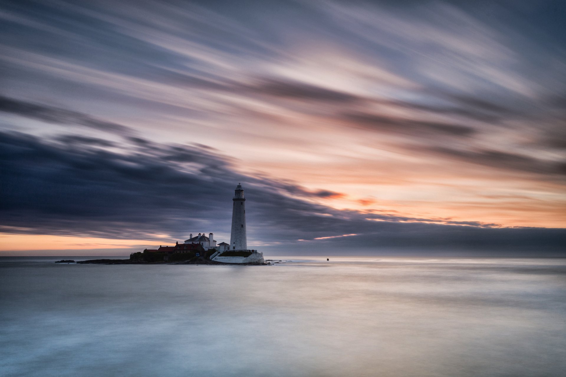 Download Man Made Lighthouse HD Wallpaper | 2048x1365 | Wallpaper Abyss