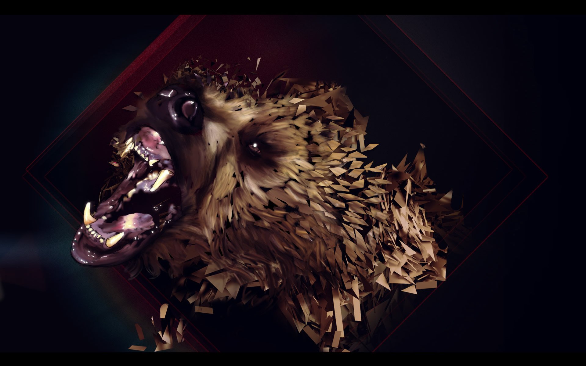 Download Grizzly Bear Animal HD Wallpaper