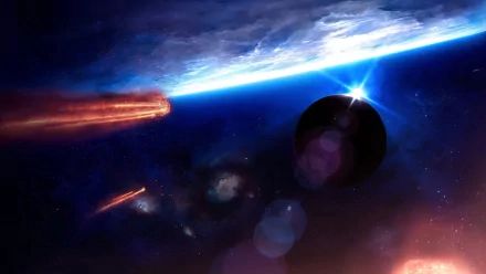 Sci Fi planetscape HD Desktop Wallpaper | Background Image