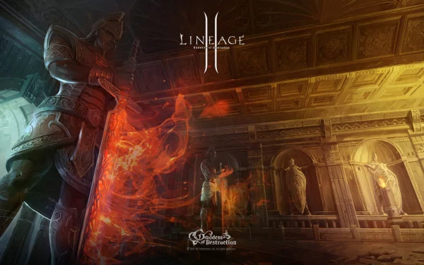 video game Lineage II HD Desktop Wallpaper | Background Image