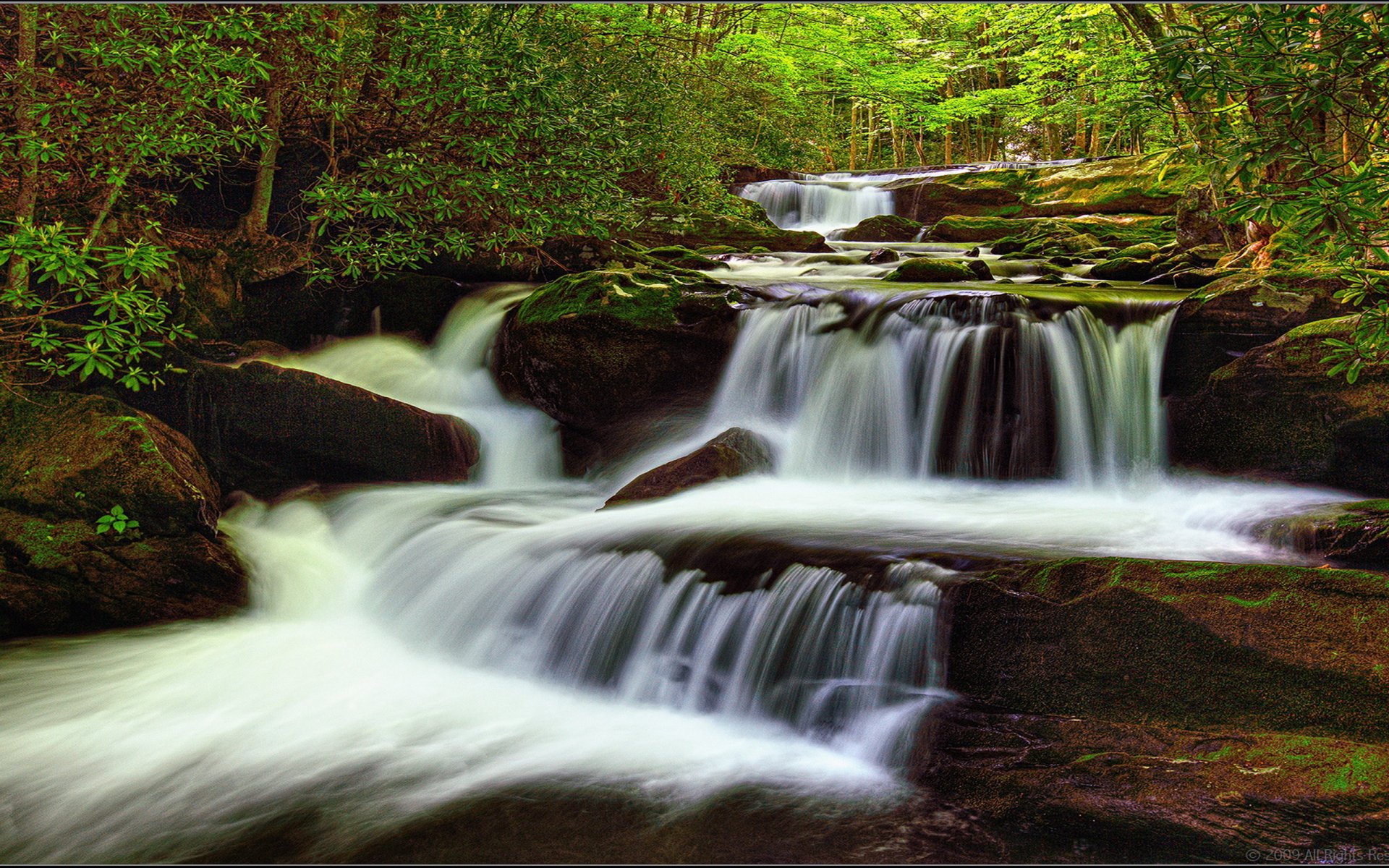 Download Nature Waterfall HD Wallpaper