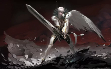 video game Lineage II HD Desktop Wallpaper | Background Image