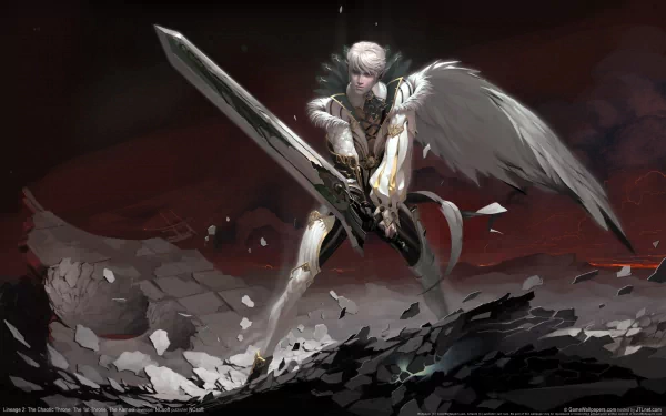 video game Lineage II HD Desktop Wallpaper | Background Image