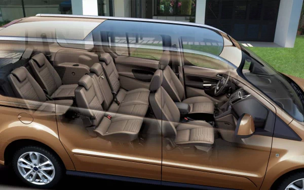 vehicle 2014 ford transit connect wagon HD Desktop Wallpaper | Background Image