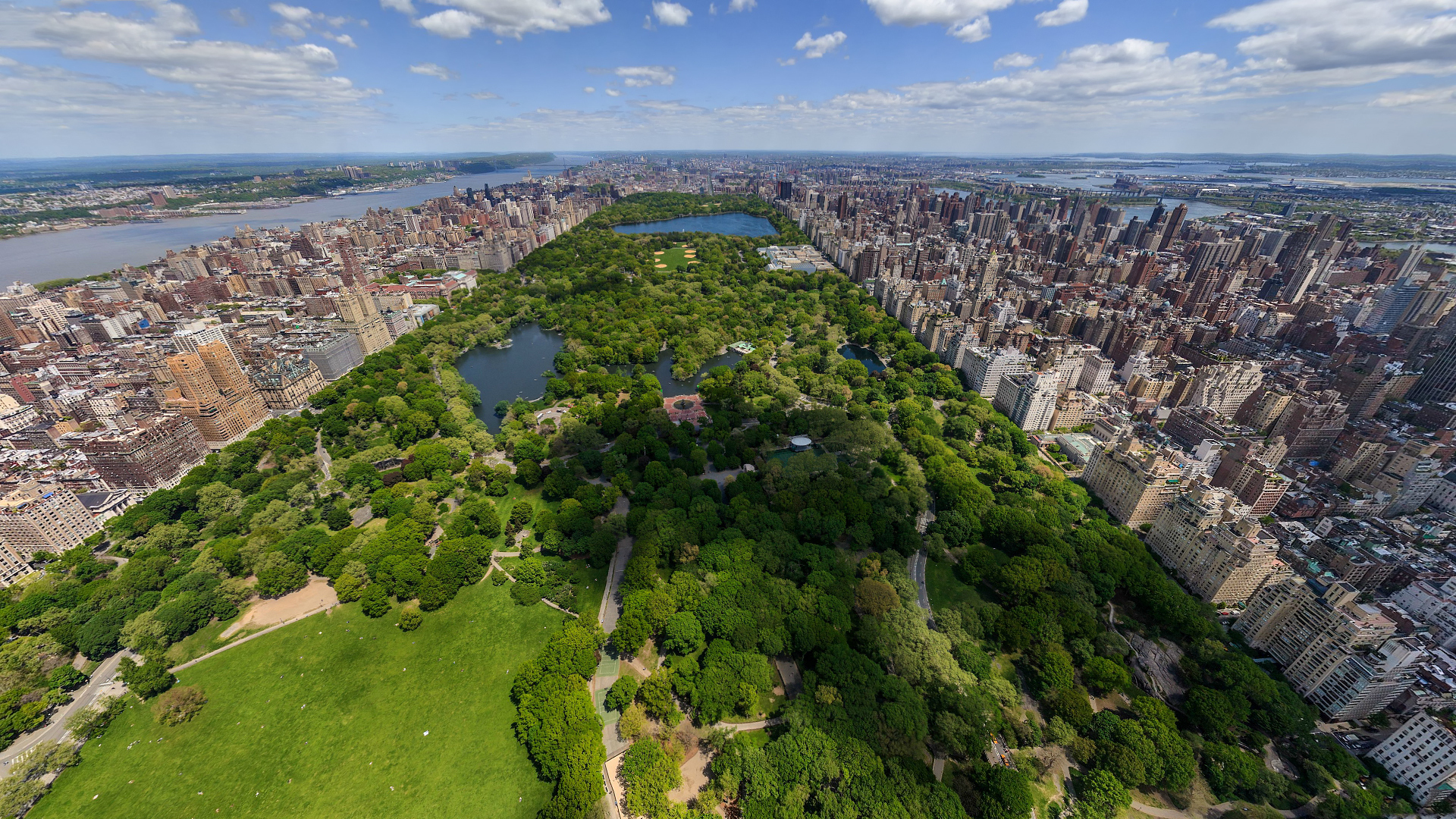 Man Made Central Park HD Wallpaper | Background Image