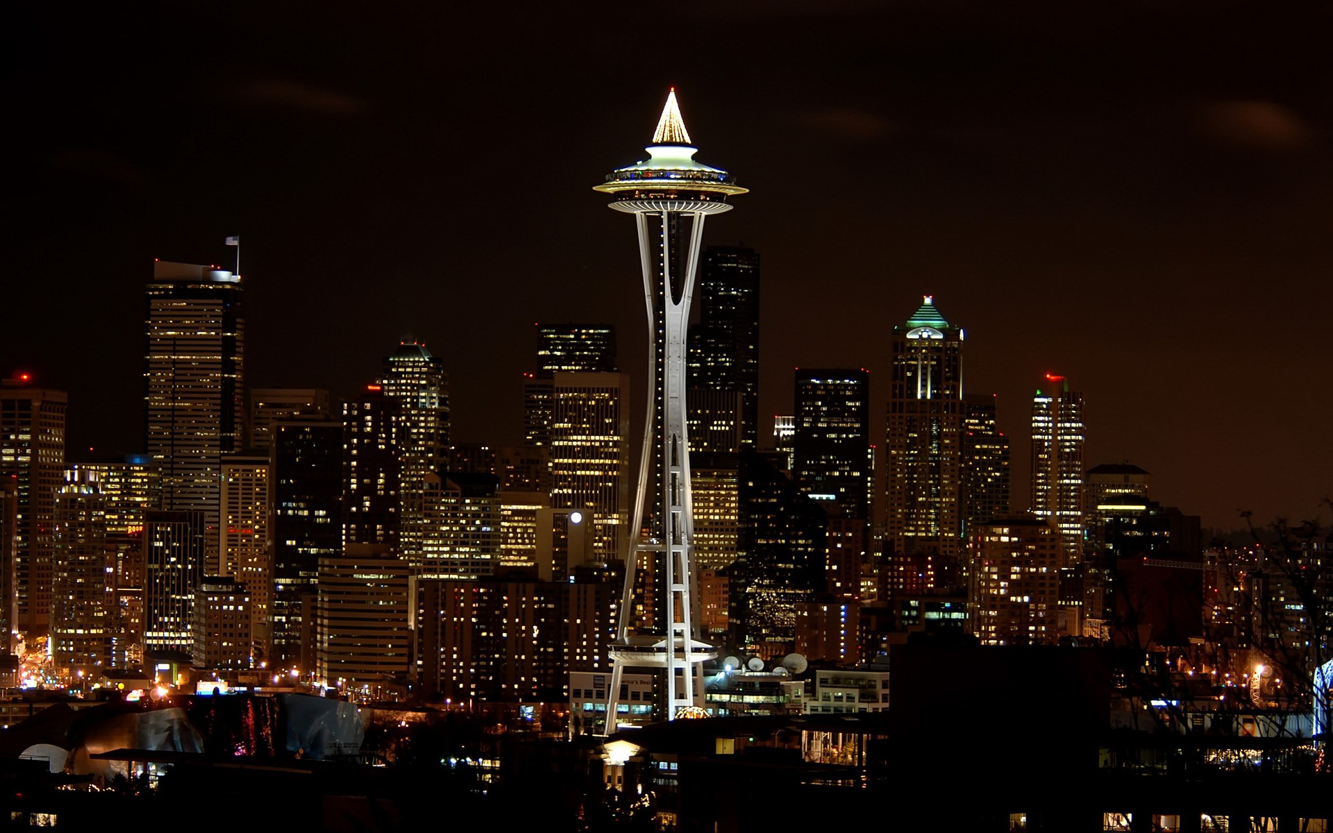 Man Made Seattle HD Wallpaper | Background Image
