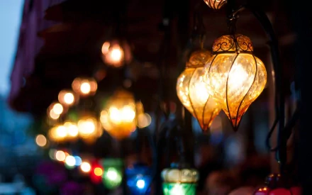 man made lamp post HD Desktop Wallpaper | Background Image