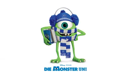 Pixar Mike Wazowski movie Monsters University HD Desktop Wallpaper | Background Image