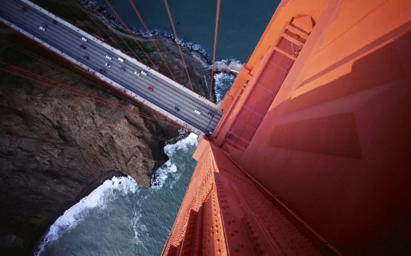 man made Golden Gate Bridge HD Desktop Wallpaper | Background Image