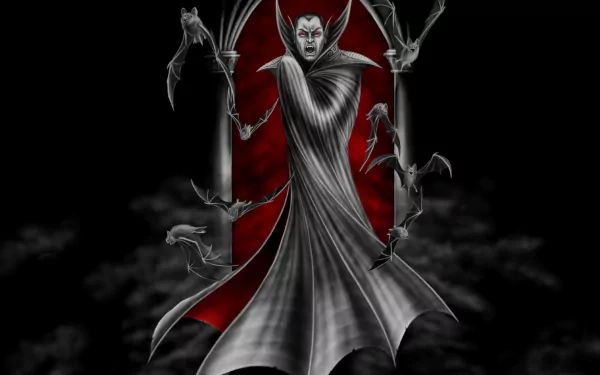 Dracula dark vampire HD Desktop Wallpaper | Background Image