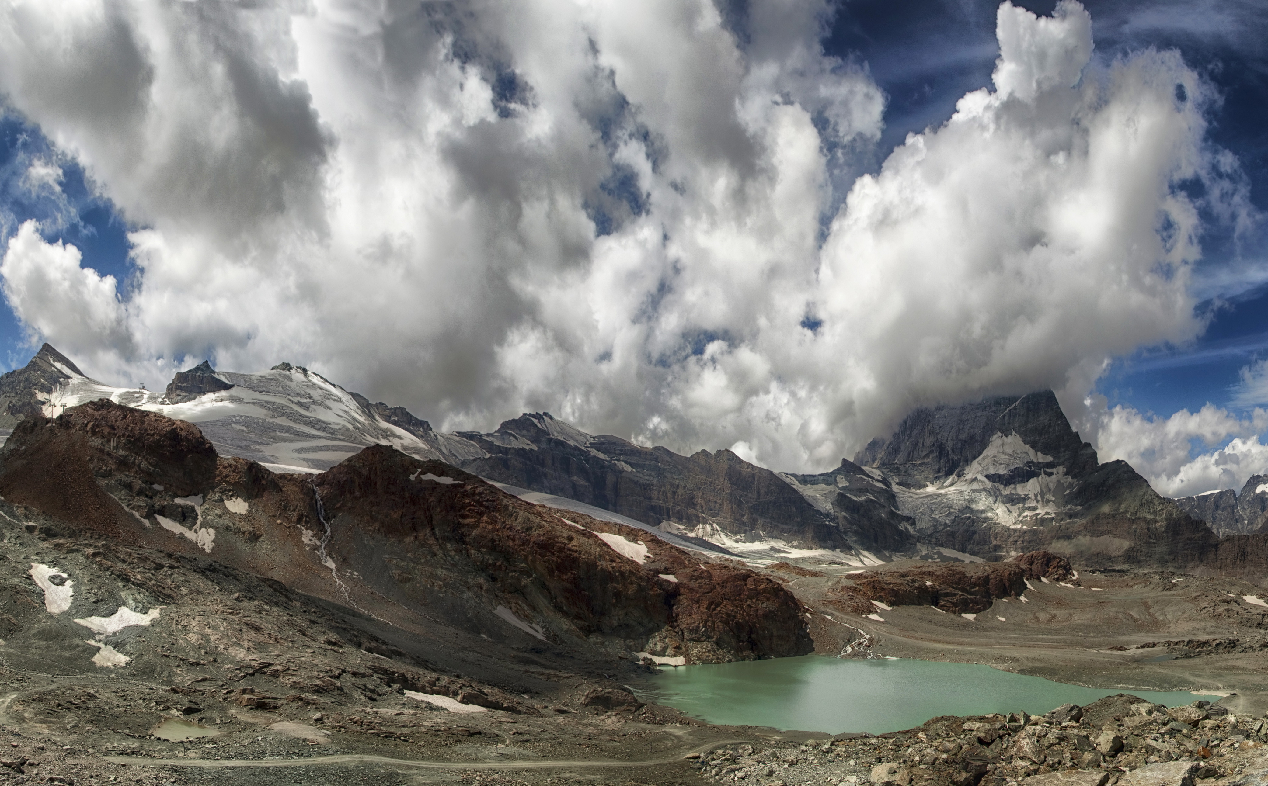 Download Cloud Nature Mountain 4k Ultra HD Wallpaper