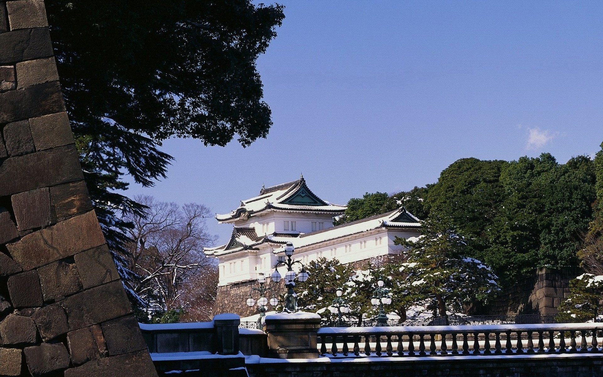 Download Man Made Tokyo Imperial Palace HD Wallpaper