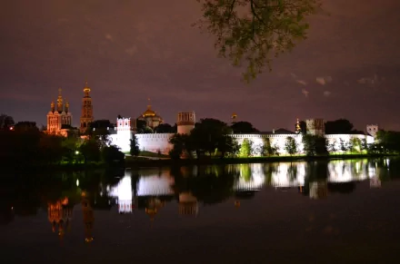 novodevichy convent man made monument HD Desktop Wallpaper | Background Image