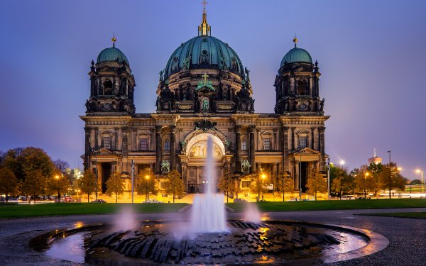 Religious Berlin Cathedral Cathedrals HD Wallpaper | Background Image