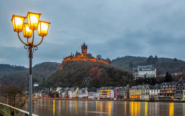 cochem castle man made castle HD Desktop Wallpaper | Background Image