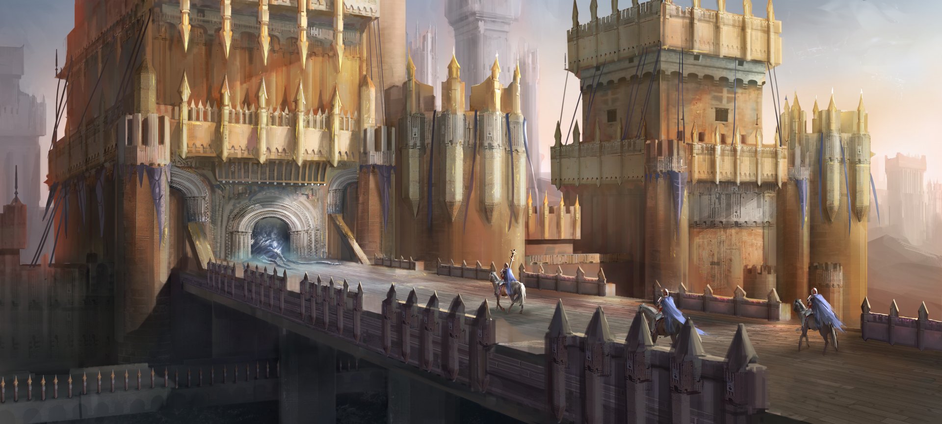 Download Fantasy Castle 4k Ultra HD Wallpaper | 4992x2248 | Wallpaper Abyss