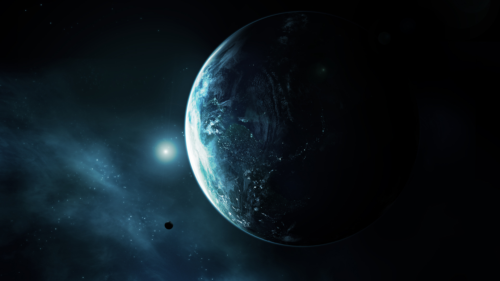 Download Sci Fi Planet HD Wallpaper