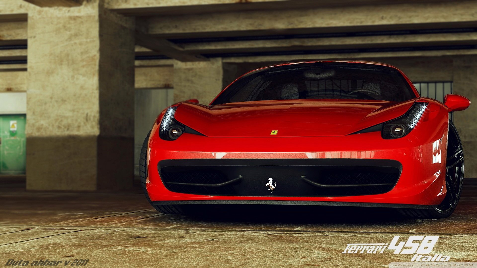 Download Vehicle Ferrari HD Wallpaper