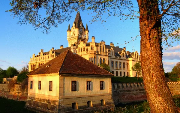 man made grafenegg castle HD Desktop Wallpaper | Background Image