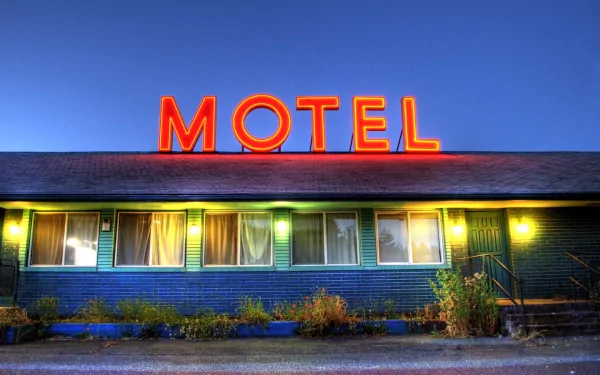 man made motel HD Desktop Wallpaper | Background Image