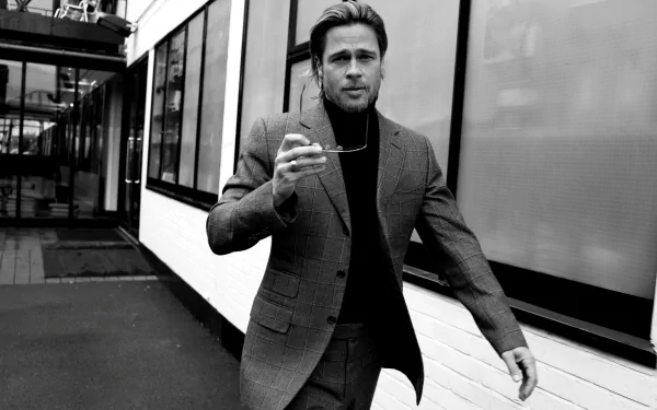 Celebrity Brad Pitt HD Desktop Wallpaper | Background Image