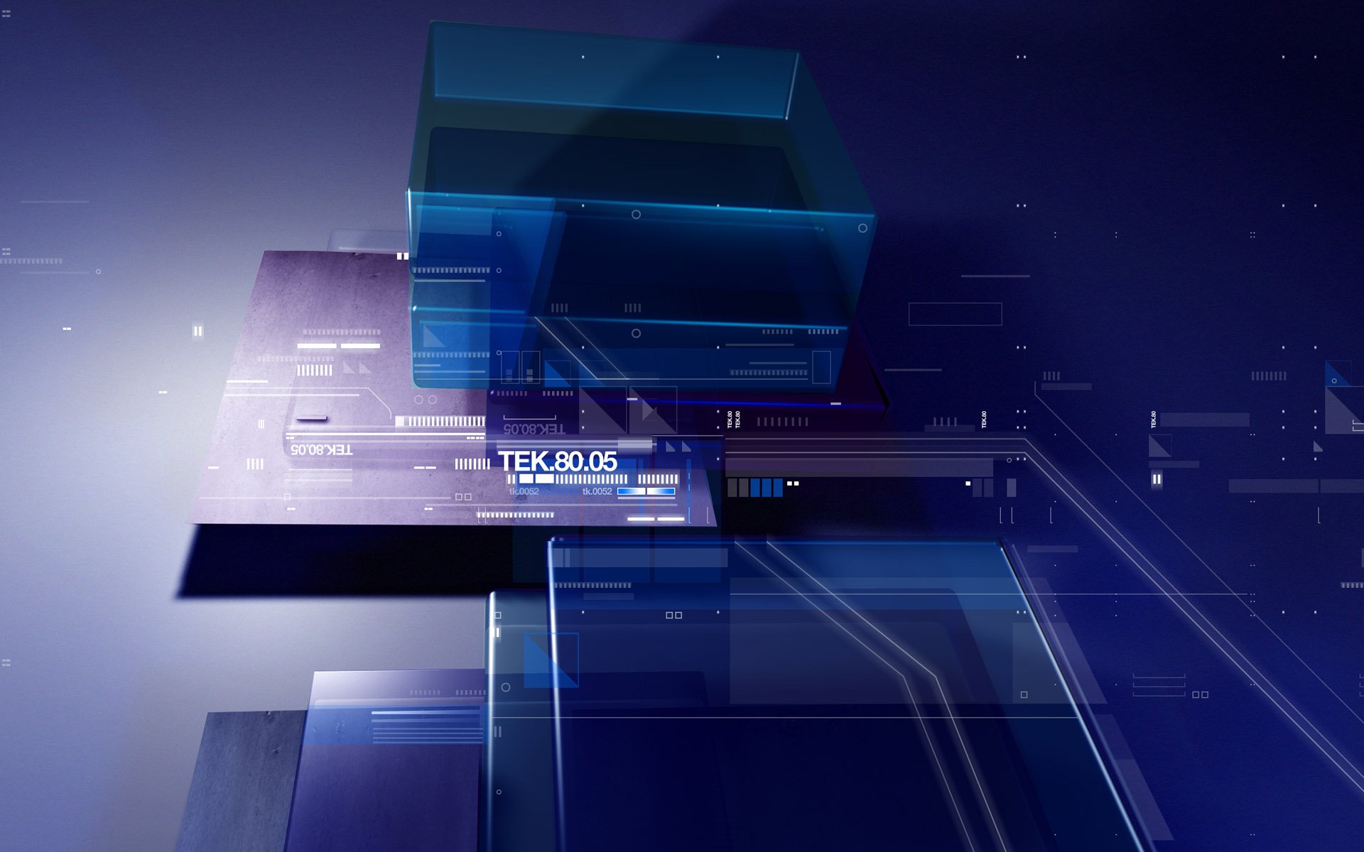 Download Abstract Blue Abstract Blue HD Wallpaper