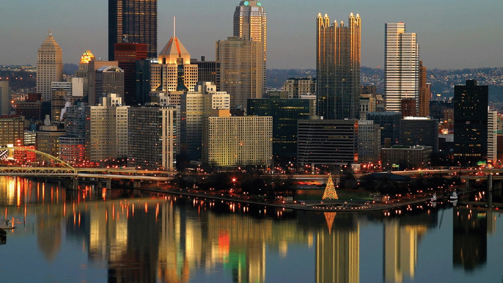 Download Man Made Pittsburgh HD Wallpaper